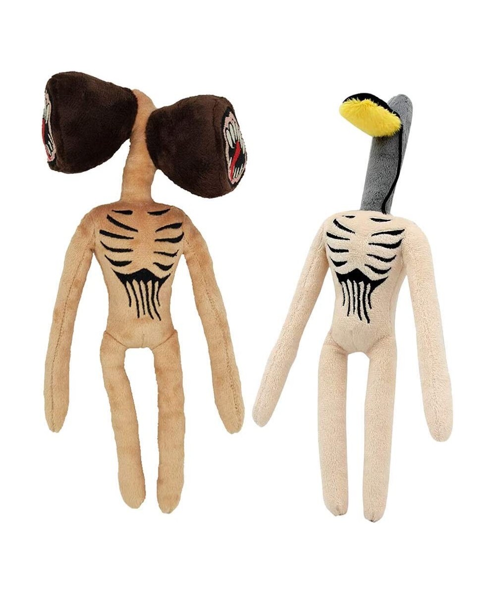 2PCS Humanoid Monster Plush Figure Stuffed Toy 11.8 inch Brown $46.42 - Plush Figure Toys