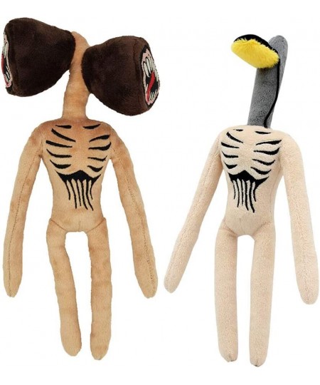 2PCS Humanoid Monster Plush Figure Stuffed Toy 11.8 inch Brown $46.42 - Plush Figure Toys