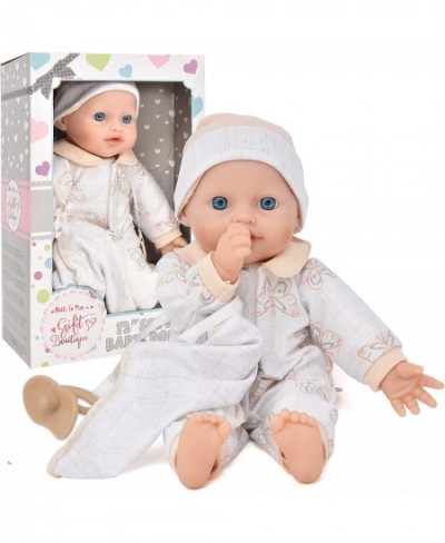 12 Inch Soft Body Baby Doll in Gift Box 12 Inch Baby Doll with Pacifier Blanket and Clothes $41.64 - Dolls