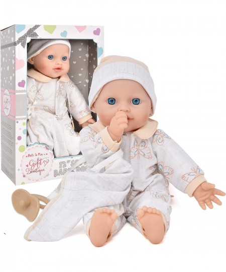 12 Inch Soft Body Baby Doll in Gift Box 12 Inch Baby Doll with Pacifier Blanket and Clothes $41.64 - Dolls