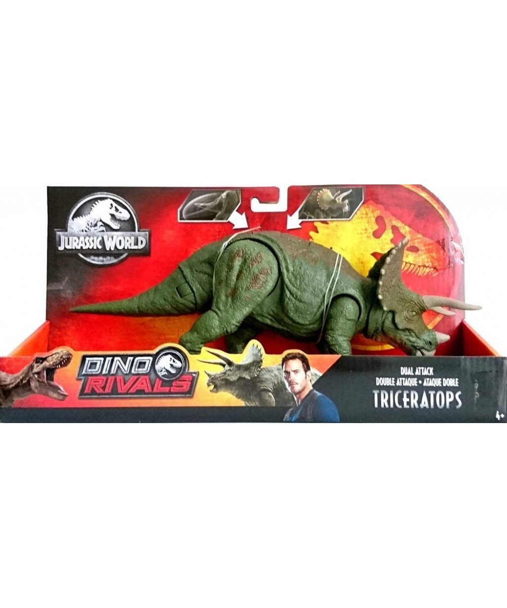 Jurassic World Dual Attack Triceratops $99.67 - Kids' Play Dinosaur & Prehistoric Creature Figures