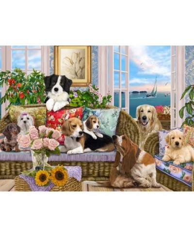 Dogs on The Sofa Jigsaw Puzzle 550 Piece $30.59 - Jigsaw Puzzles