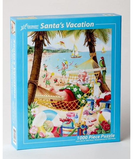 Santa's Vacation Christmas Jigsaw Puzzle 1000 Piece $31.40 - Jigsaw Puzzles