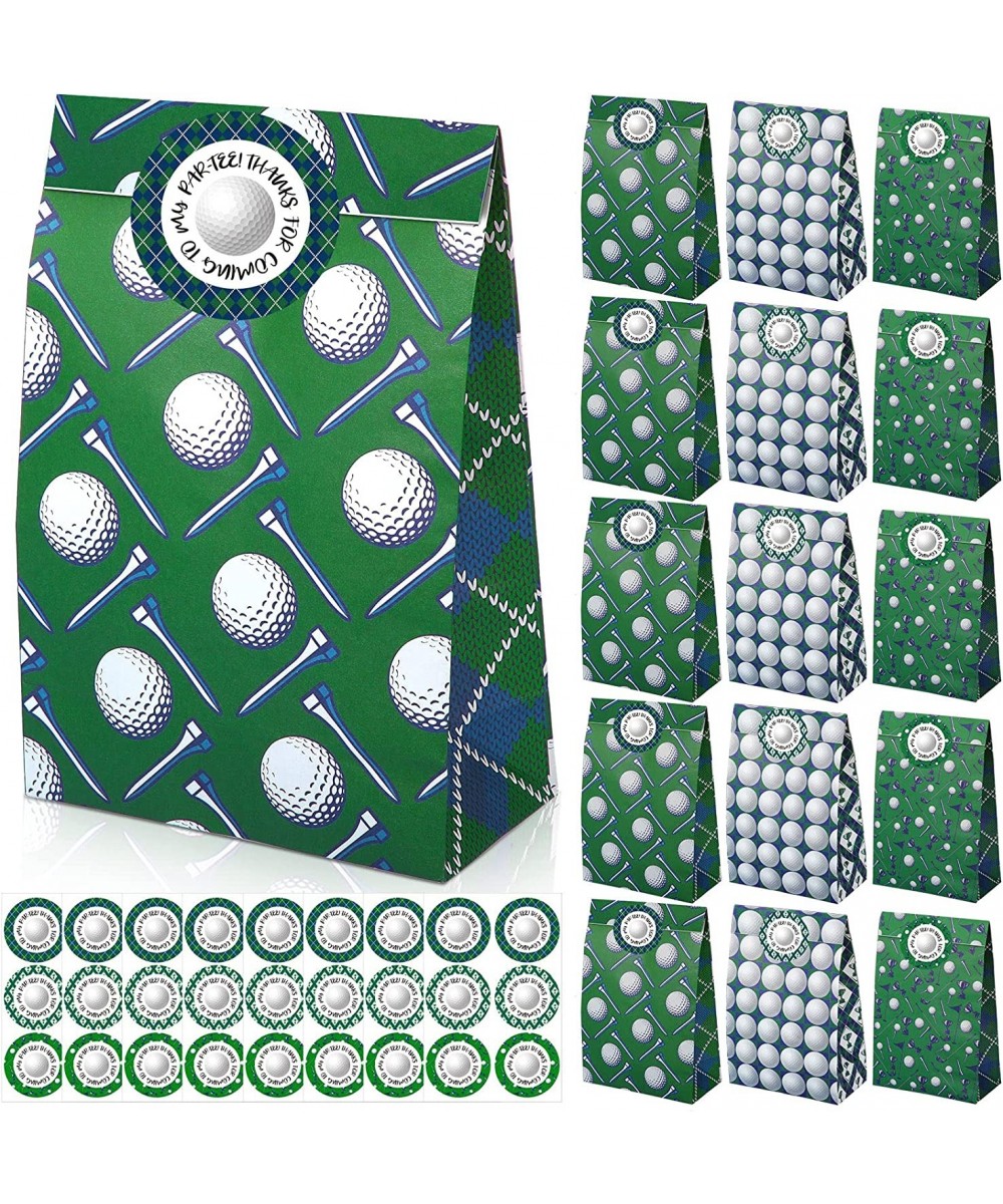 24 Pcs Golf Goodie Bags Golf Party Favor Bags Gift Bags Candy Treat Bags with Stickers for Sports Golf Themed Birthday Party ...