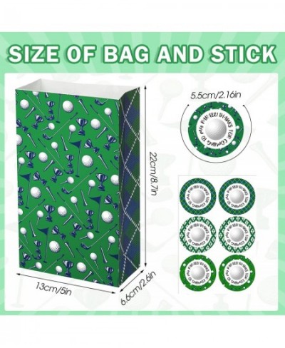 24 Pcs Golf Goodie Bags Golf Party Favor Bags Gift Bags Candy Treat Bags with Stickers for Sports Golf Themed Birthday Party ...