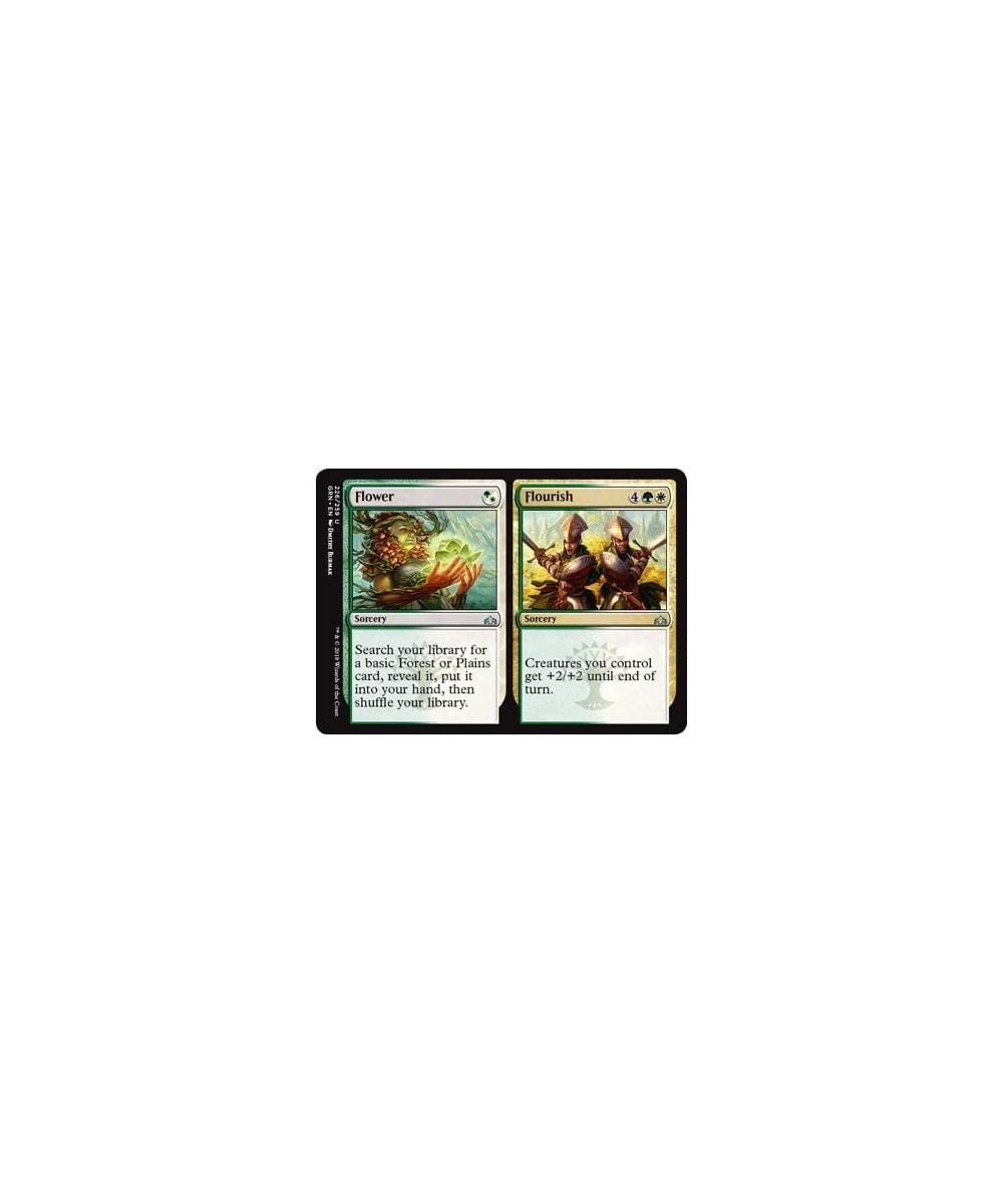 Magic: The Gathering - Flower // Flourish - Guilds of Ravnica - Uncommon $10.48 - Magic Kits & Accessories