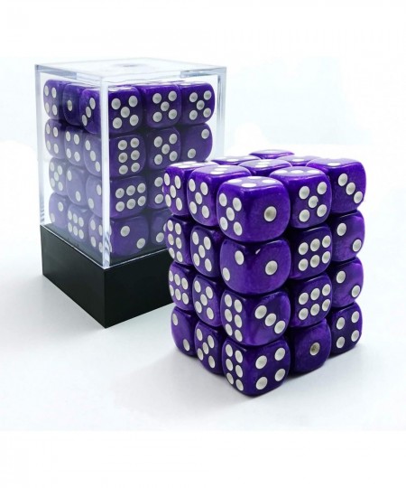 Bescon 12mm 6 Sided Dice 36 in Brick Box 12mm Six Sided Die (36) Block of Dice Marble Purple $15.65 - Game Accessories