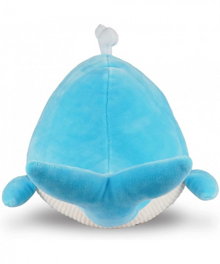 Blue Whale Plush Toy - 10 Inches Stuffed Animal Plushie - Plushy and Squishy Whale with Soft Fabric and Stuffing - Cute Toy G...