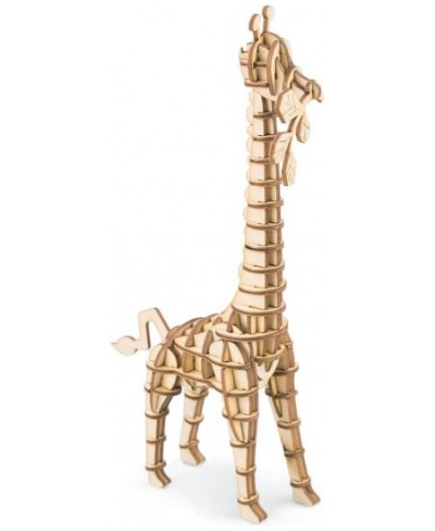 Build Your Own 3D Wooden Assembly Puzzle Wood Craft Kit Giraffe Model Gifts for Kids and Adults $15.43 - Craft Kits