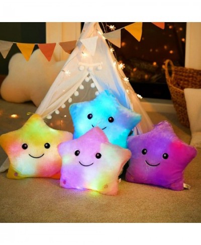 WEWILL13'' Creative Twinkle Star Glowing LED Night Light Plush Pillows Light up Stuffed Animals Toys Birthday for Toddler Kid...