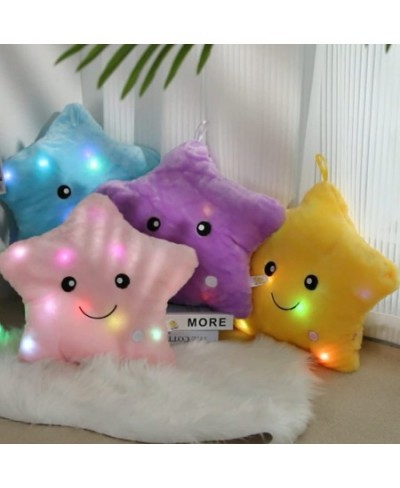 WEWILL13'' Creative Twinkle Star Glowing LED Night Light Plush Pillows Light up Stuffed Animals Toys Birthday for Toddler Kid...