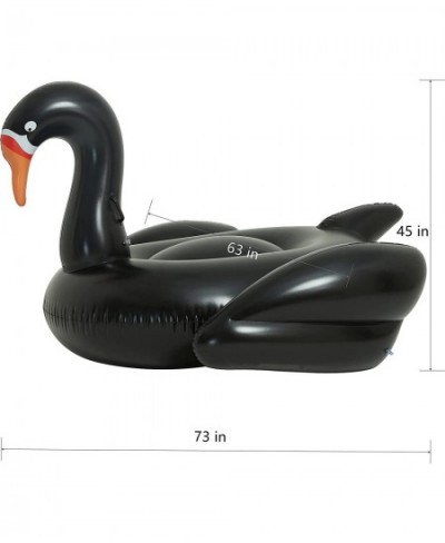 Inflatable Ride-On Pool Float Giant Swan Pools Water Toys Pool Rafts Lounge with 4 Fast Valves $49.40 - Swimming Pool & Outdo...