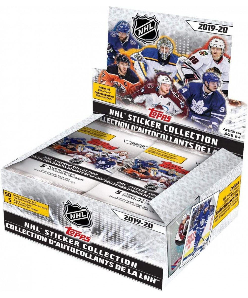 Topps 2019-20 NHL Sticker Collection Box (Net) $41.68 - Trading Cards & Accessories