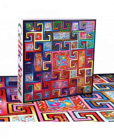 Puzzle-Celtic Knot-1000 Pieces Square Puzzle Color Challenge Jigsaw Puzzles for Adults and Kids(Celtic Knot) $31.47 - Jigsaw ...