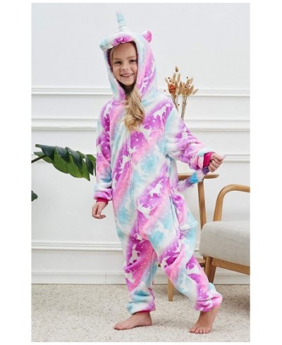 Unicorn Pajamas Onesie Animal Costume for Girls $33.39 - Kids' Costumes