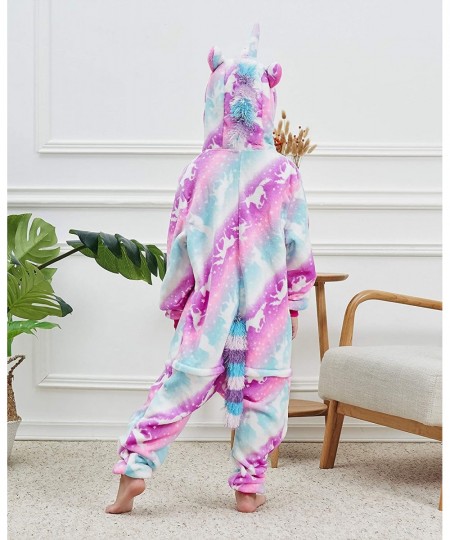 Unicorn Pajamas Onesie Animal Costume for Girls $33.39 - Kids' Costumes