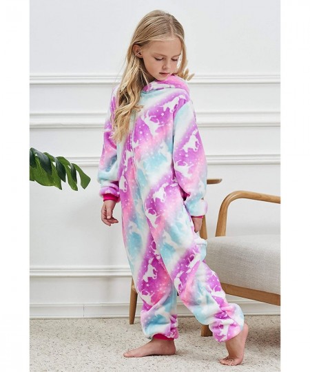 Unicorn Pajamas Onesie Animal Costume for Girls $33.39 - Kids' Costumes