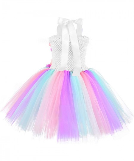 Unicorn Dress for Girls LED Light Up TuTu Sequin Unicorn Dress for Christmas Rainbow Unicorn Costume for Girls 4-6 $49.97 - K...