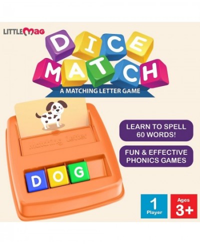 Matching Letter Game for Kids - Sight Read Word Matching Alphabet Letters - Fun and Educational Learning Toys for Toddler Pre...