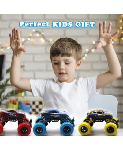 Pull Back Cars for Kids -Toy Trucks for Boys Alloy Toy Car Educational Toy Monster Trucks Inertia Car Toy for Boys Girls Todd...