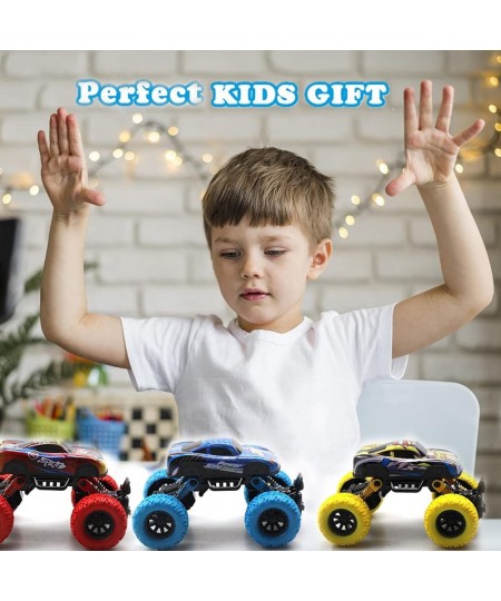 Pull Back Cars for Kids -Toy Trucks for Boys Alloy Toy Car Educational Toy Monster Trucks Inertia Car Toy for Boys Girls Todd...