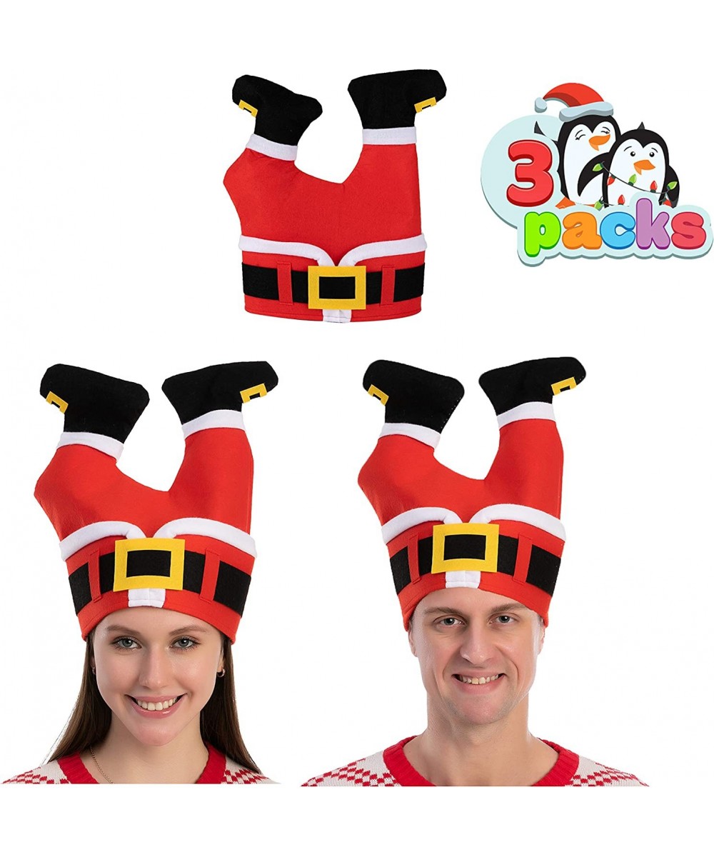 3 Packs Christmas Santa Pants Hats for Funny Hilarious and Festive Christmas Party Hat Dress Up Celebrations Winter Party Fav...