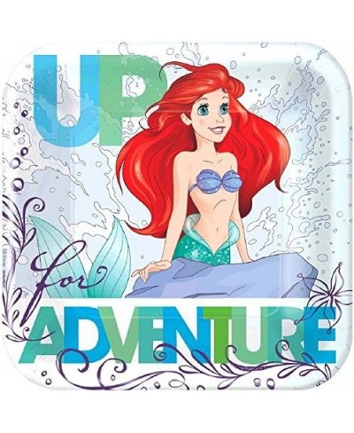 Amscan 541620 Square Plates | Disney© Ariel Dream Big Collection | 8 pcs | Party Accessory $16.67 - Kids' Party Tableware