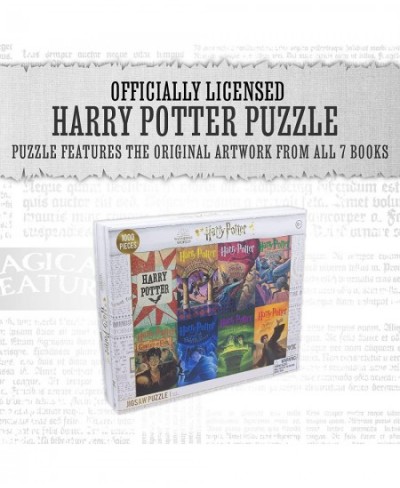 Harry Potter Books Jigsaw Puzzle 1000pc $42.09 - Jigsaw Puzzles