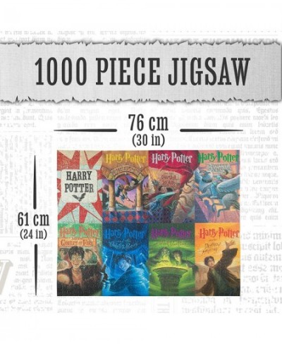 Harry Potter Books Jigsaw Puzzle 1000pc $42.09 - Jigsaw Puzzles