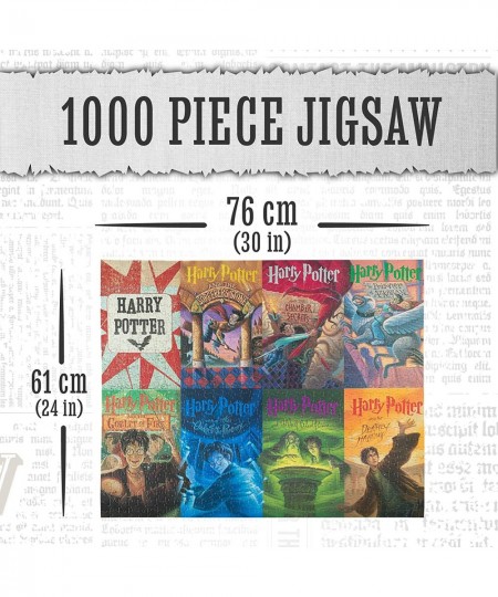 Harry Potter Books Jigsaw Puzzle 1000pc $42.09 - Jigsaw Puzzles