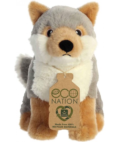 Aurora - Eco Nation - 9.5" Wolf $27.02 - Plush Figure Toys