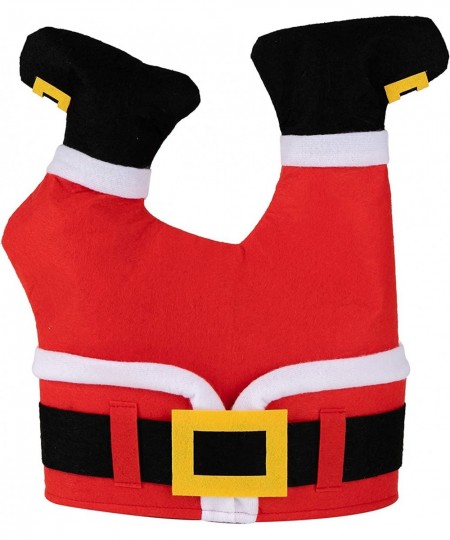 3 Packs Christmas Santa Pants Hats for Funny Hilarious and Festive Christmas Party Hat Dress Up Celebrations Winter Party Fav...