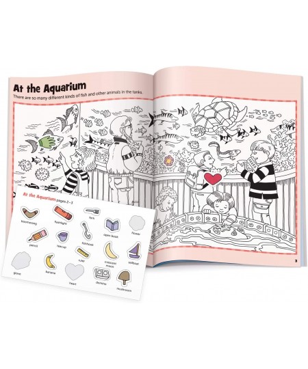 Highlights Hidden Pictures Sticker Fun 4-Book Set Volumes 1 and 2 $83.92 - Kids' Stickers