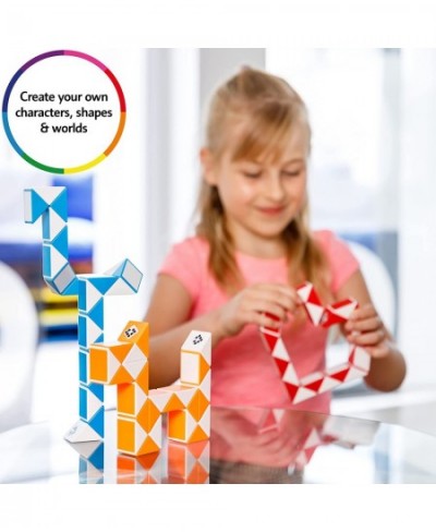 CUBIDI® Magic Snake - Fidget Toy for Kids - Perfect Travel Toys for Kids Ages 4-8 - Great Gift for Boys and Girls Birthday Ch...