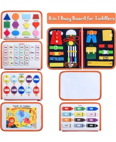 Busy Board Montessori Toy for 1 2 3 4 Year Old Toddlers $41.63 - Early Development & Activity Toys