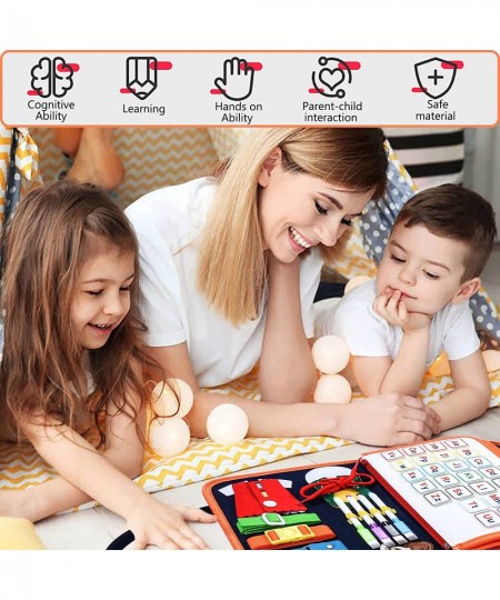 Busy Board Montessori Toy for 1 2 3 4 Year Old Toddlers $41.63 - Early Development & Activity Toys