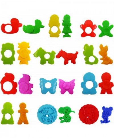 Dough Tools Set for Kids Various Plastic Animal Molds Rolling Pins for Creative Dough Cutting 44 Pieces $26.54 - Kids' Art Cl...