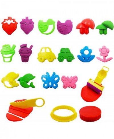 Dough Tools Set for Kids Various Plastic Animal Molds Rolling Pins for Creative Dough Cutting 44 Pieces $26.54 - Kids' Art Cl...