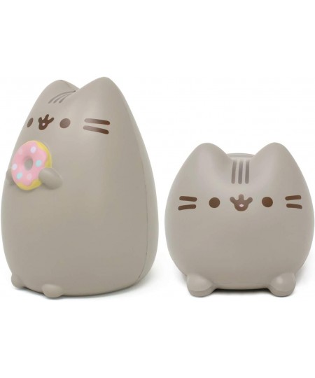 Pusheen Cat Slow Rising Cute Jumbo Squishy Toy (Bread Scented 6.3 inch) [Birthday Gift Bags Party Favors Gift Basket Filler S...