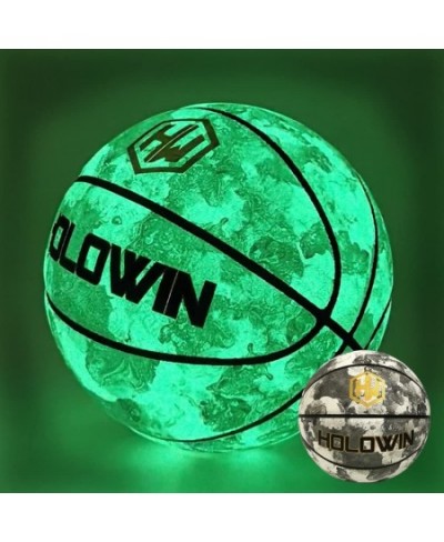 Reflective Glowing Holographic Luminous Basket Ball for Night Game Perfect HoloHoops Gifts Toys $83.98 - Toy Sports Products