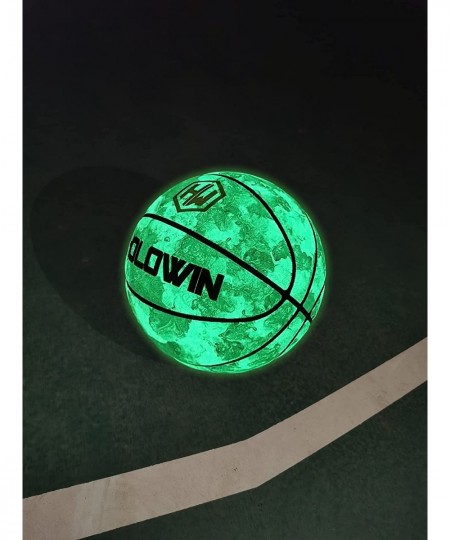 Reflective Glowing Holographic Luminous Basket Ball for Night Game Perfect HoloHoops Gifts Toys $83.98 - Toy Sports Products