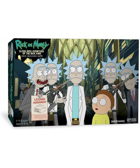 Rick & Morty Deckbuilding Game Close Rick-Counters of The Rick Kind Board Game $34.11 - Board Games