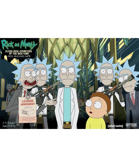 Rick & Morty Deckbuilding Game Close Rick-Counters of The Rick Kind Board Game $34.11 - Board Games