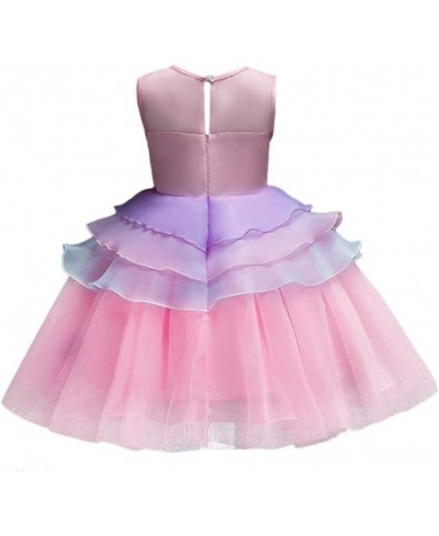 Girls Unicorn Costume Princess Tulle Dress w/Headband Birthday Pageant Party Carnival Cosplay Dress Up Outfits $26.35 - Kids'...