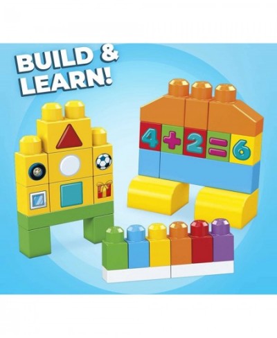 BLOKS Let's Get Learning! Toy Building Set With 150 Big Building Blocks Educational Gift Set For Boys And Girls Ages 1 And Up...