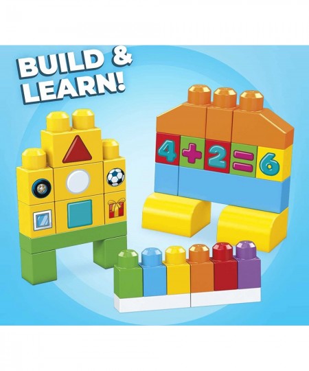 BLOKS Let's Get Learning! Toy Building Set With 150 Big Building Blocks Educational Gift Set For Boys And Girls Ages 1 And Up...