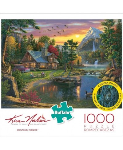 Kim Norlien - Mountain Paradise - 1000 Piece Jigsaw Puzzle $25.46 - Jigsaw Puzzles