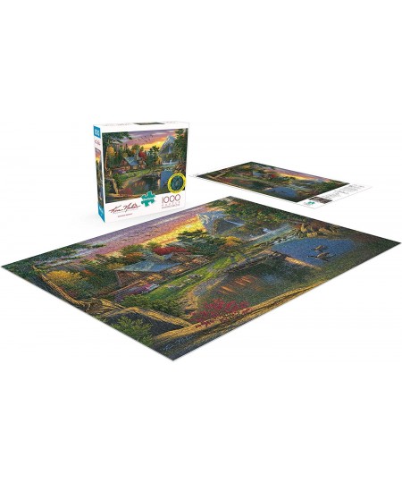 Kim Norlien - Mountain Paradise - 1000 Piece Jigsaw Puzzle $25.46 - Jigsaw Puzzles