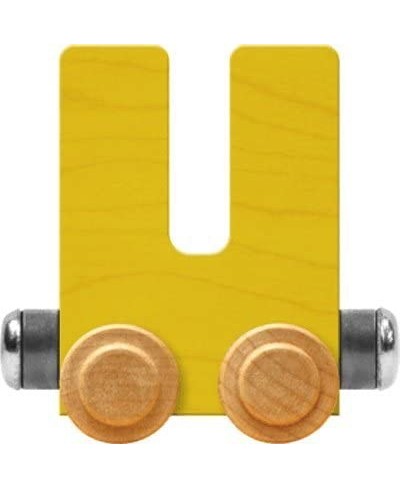 NameTrain Bright Letter Car U - Made in USA (Yellow) $17.91 - Toy Vehicle Playsets