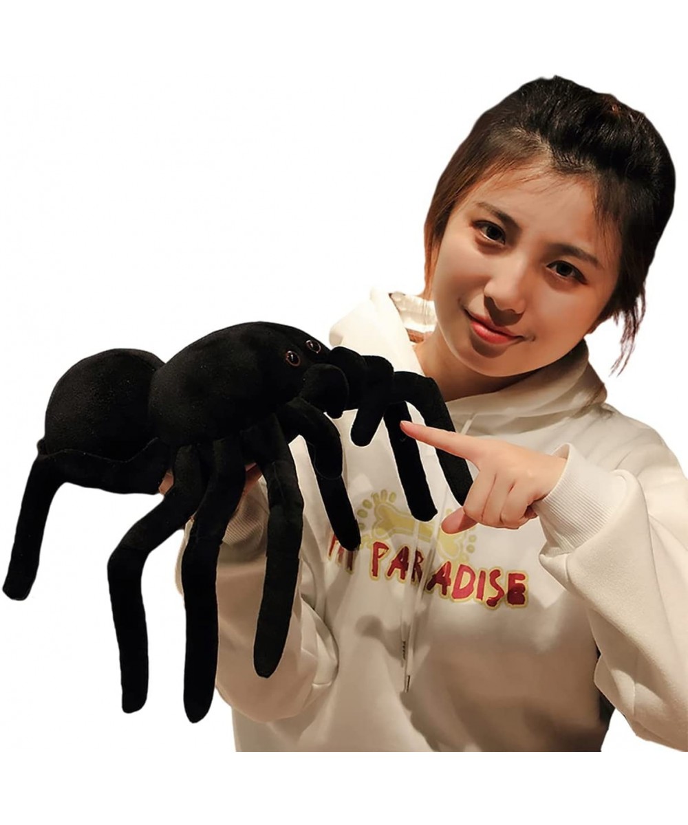 Realistic Black Spider Stuffed Animal Kids Funny Prank Toys Stuffed Spiders Sleeping Plush Toy Pillow (9.8" x 15.7" / 25 x 40...